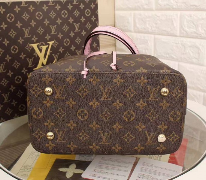 Replica Louis Vuitton Monogram Canvas NeoNoe MM In Rose Poudre - Image 5