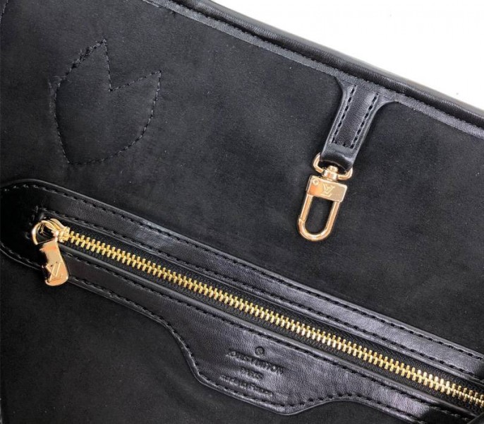 Replica Louis Vuitton Neverfull MM In Black - Image 6