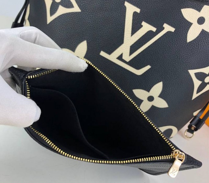Replica Louis Vuitton Neverfull MM In Black - Image 7