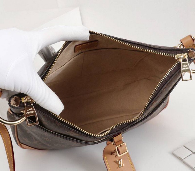 Replica Louis Vuitton Monogram Canvas Odeon MM In Natural - Image 5