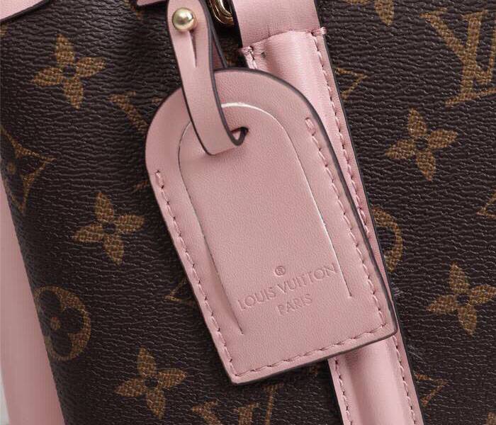Replica Louis Vuitton Monogram Canvas Soufflot BB In Peach - Image 9