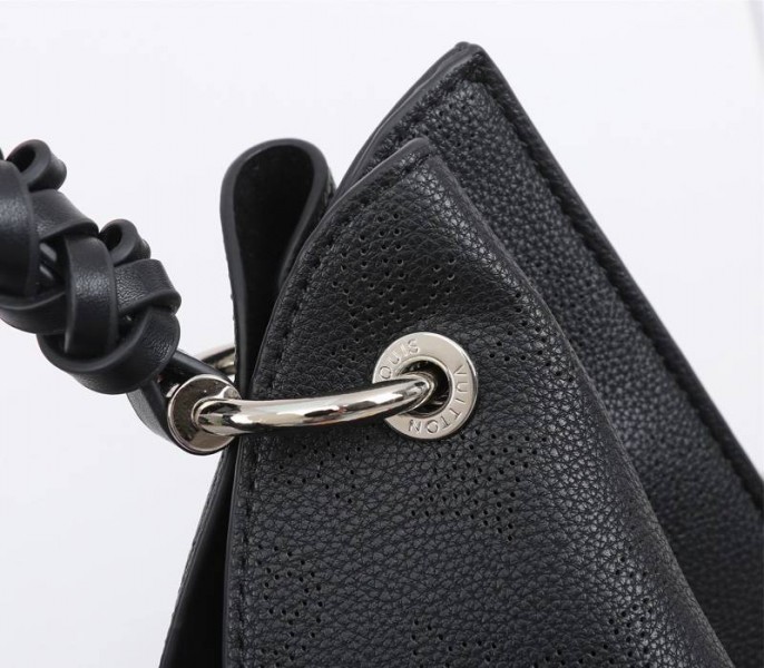 Replica Louis Vuitton Mahina Carmel In Black - Image 9