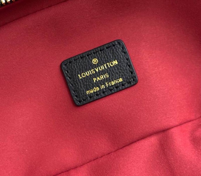 Replica Louis Vuitton Bicolor Monogram Empreinte Nice Mini In Black And Beige - Image 4