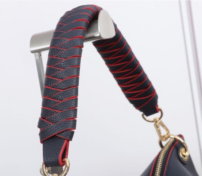 Replica Louis Vuitton Monogram Empreinte Leather Maida In Navy Blue - Image 8