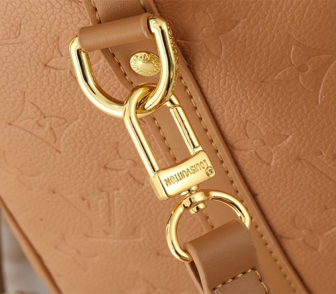 Replica Louis Vuitton Monogram Empreinte Speedy Soft 30 In Arizona Beige - Image 6