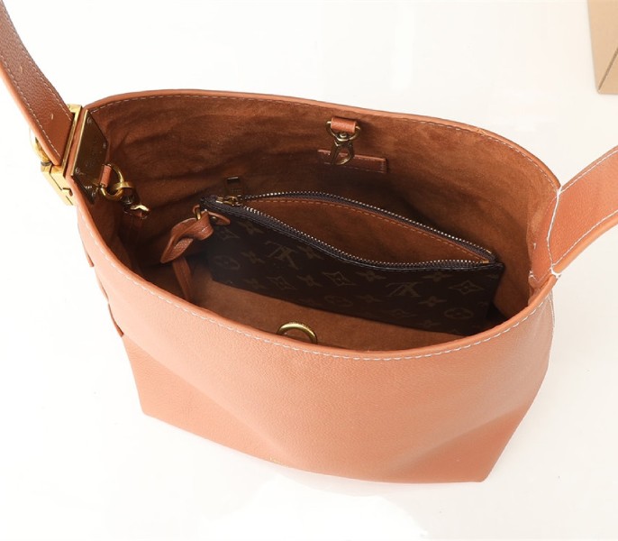 Replica Louis Vuitton Low Key PM In Cognac Brown - Image 5