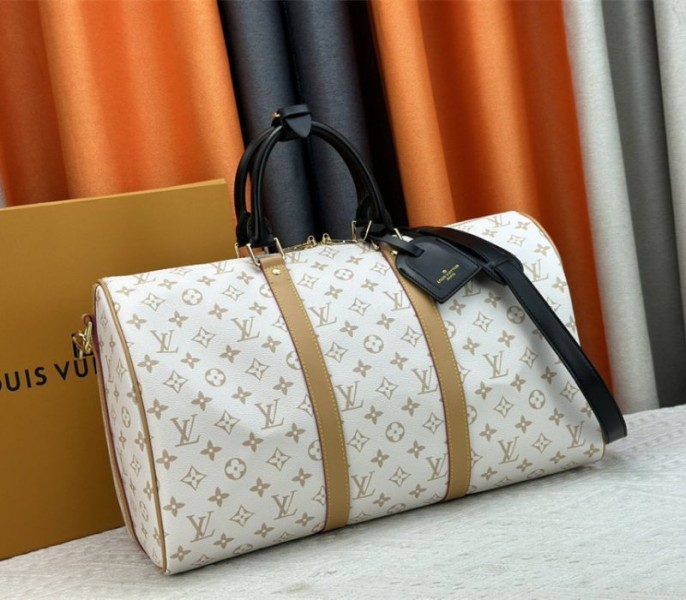 Replica Louis Vuitton Monogram Dune Keepall Bandouliere 45 - Image 2