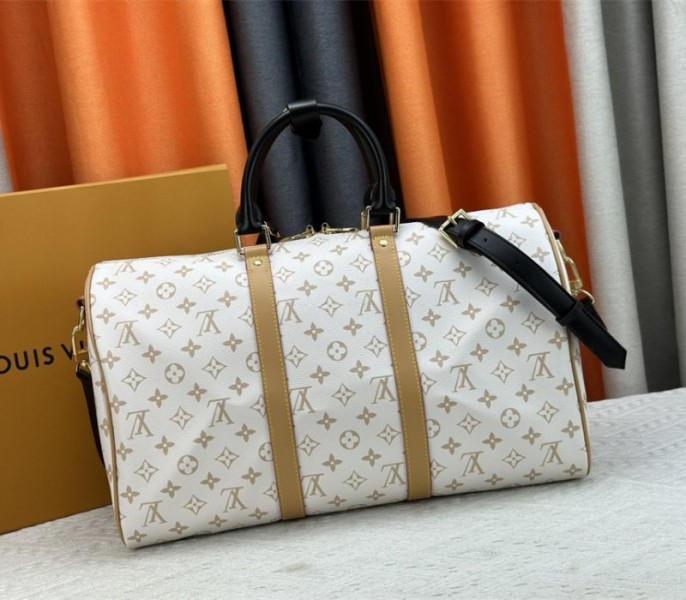 Replica Louis Vuitton Monogram Dune Keepall Bandouliere 45 - Image 3