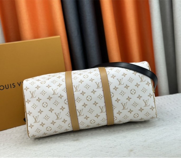 Replica Louis Vuitton Monogram Dune Keepall Bandouliere 45 - Image 5