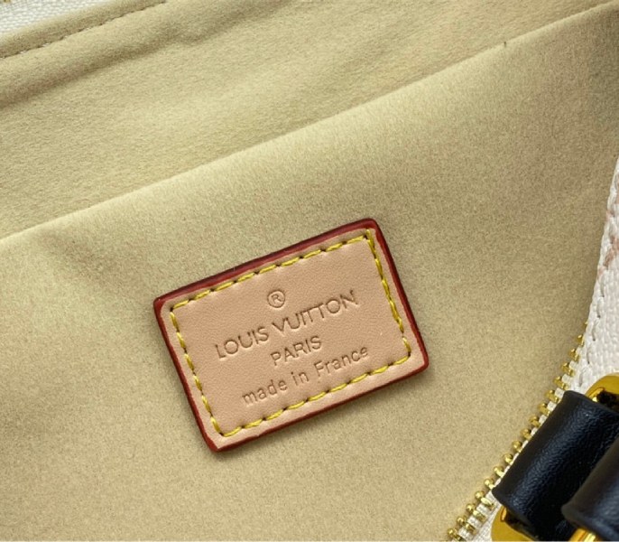 Replica Louis Vuitton Monogram Dune Canvas Speedy 20 With Jacquard Strap - Image 6