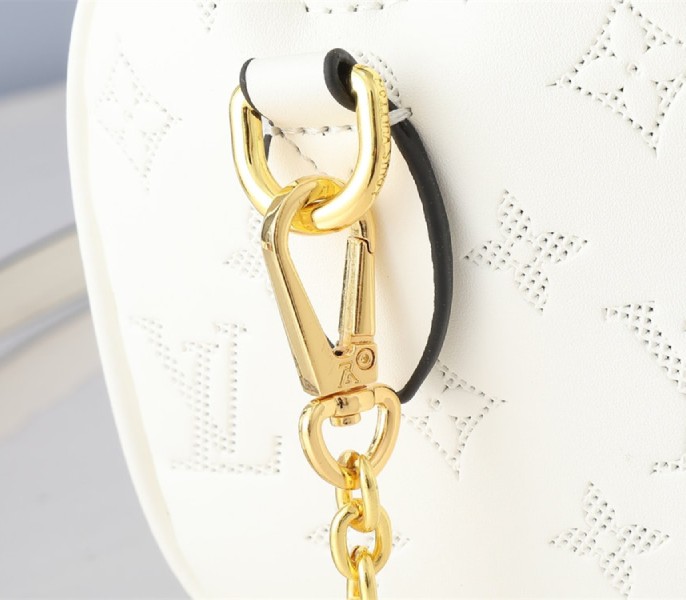 Replica Louis Vuitton Other Leathers Speedy Bandouliere 20 In Quartz White - Image 7