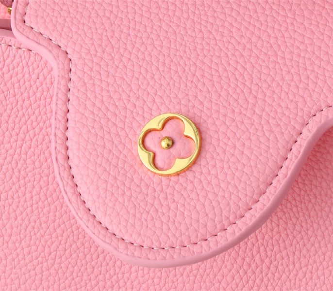 Replica Louis Vuitton Capucines BB In Pink - Image 7