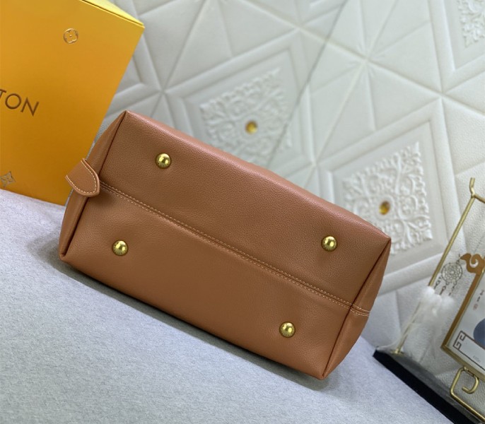 Replica Louis Vuitton Low Key MM In Cognac Brown - Image 4