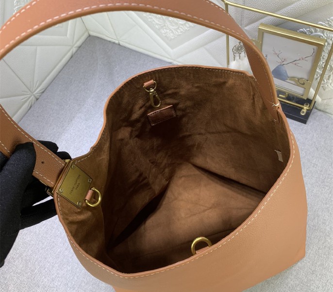 Replica Louis Vuitton Low Key MM In Cognac Brown - Image 5