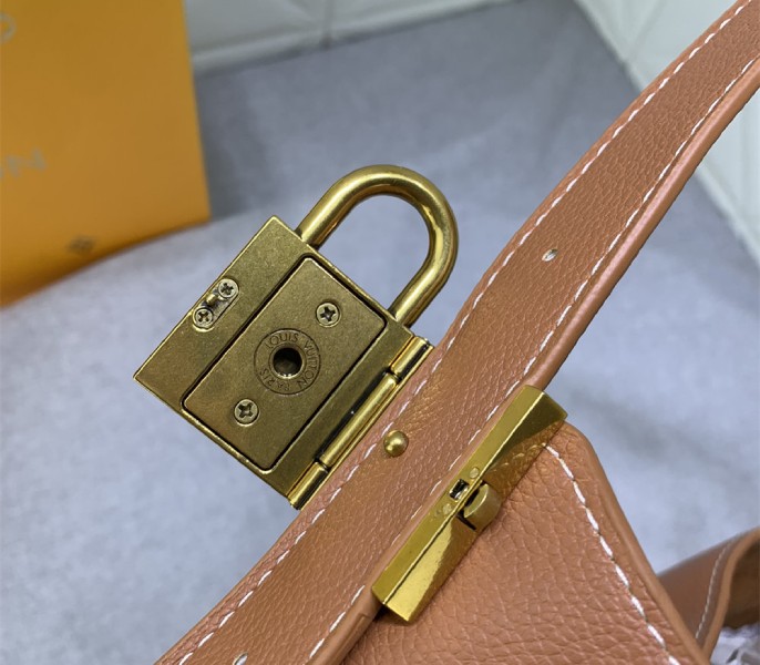 Replica Louis Vuitton Low Key MM In Cognac Brown - Image 7