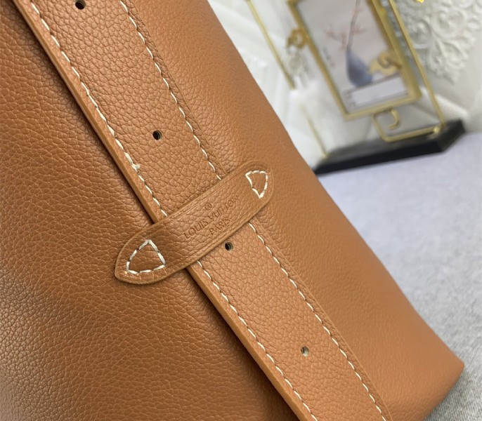 Replica Louis Vuitton Low Key MM In Cognac Brown - Image 8