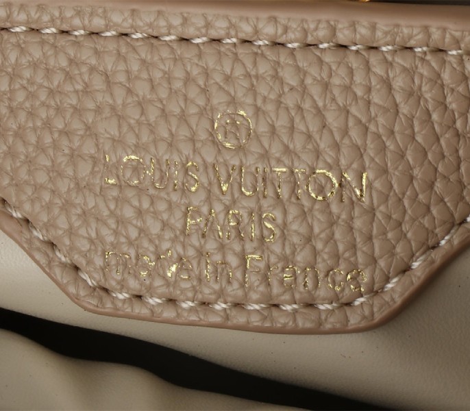 Replica Louis Vuitton Capucines BB In Galet Gray - Image 6