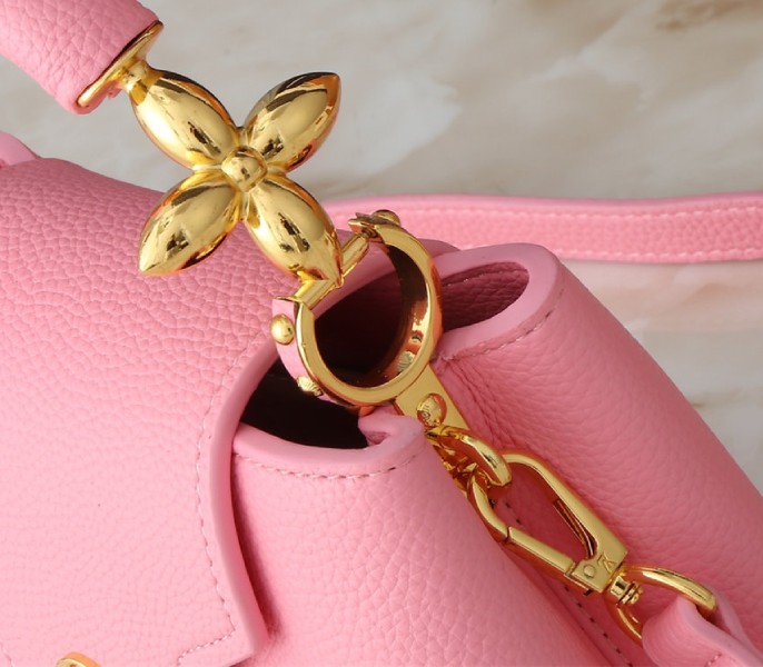 Replica Louis Vuitton Capucines Mini Capucines In Pink - Image 8