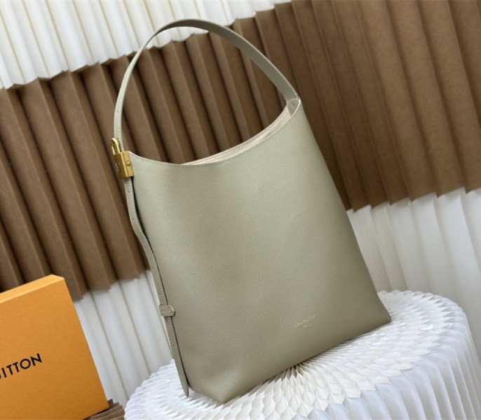 Replica Louis Vuitton Low Key MM In Limestone Gray - Image 2