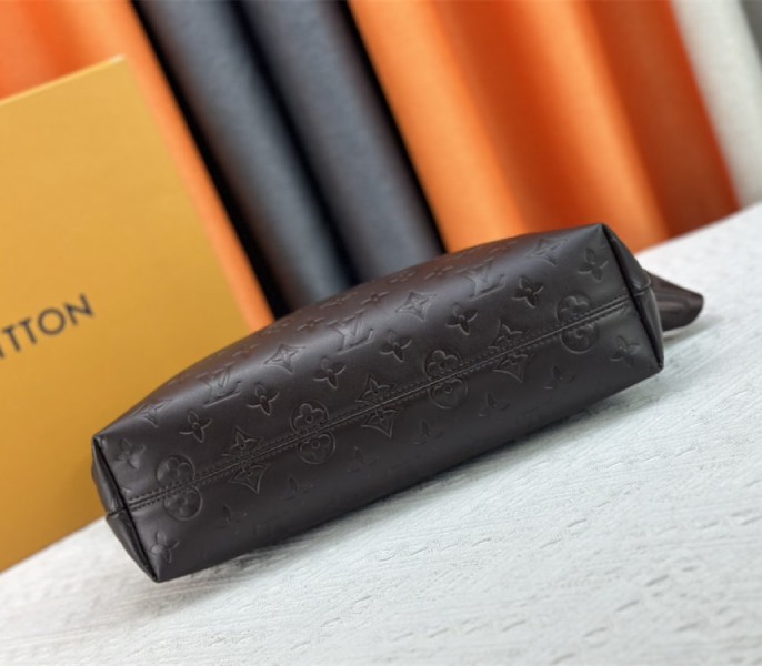 Replica Louis Vuitton Monogram Empreinte Coussin MM In Chocolate - Image 5