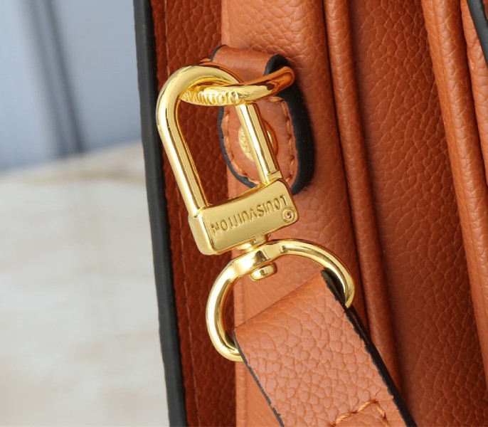 Replica Louis Vuitton Monogram Empreinte Metis In Cognac Brown - Image 7