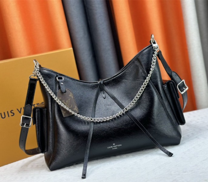 Replica Louis Vuitton CarryAll Cargo Vibe PM In Black