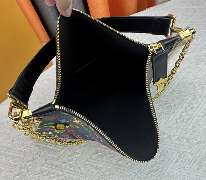 Replica Louis Vuitton X TM Multicolored Lucky Trunk In Black - Image 7