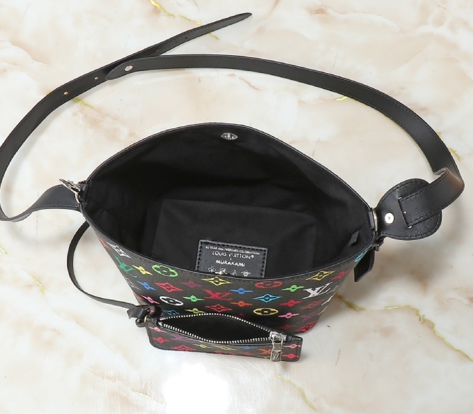 Replica Louis Vuitton X TM Multicolored All In BB In Black - Image 6