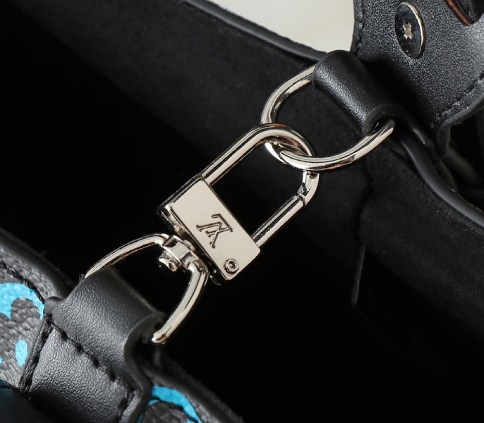 Replica Louis Vuitton X TM Multicolored All In BB In Black - Image 8