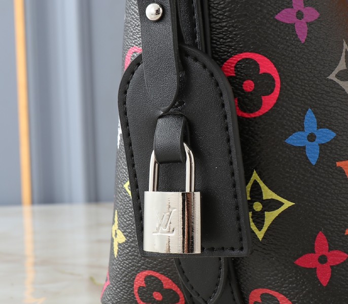 Replica Louis Vuitton X TM Multicolored All In BB In Black - Image 9