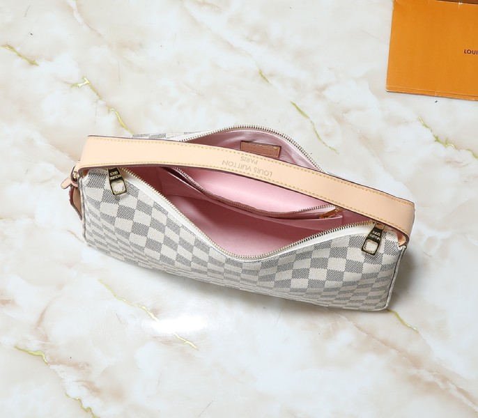 Replica Louis Vuitton Damier Azur Slouchy PM - Image 5