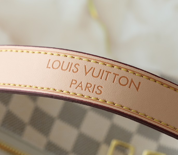 Replica Louis Vuitton Damier Azur Slouchy PM - Image 8