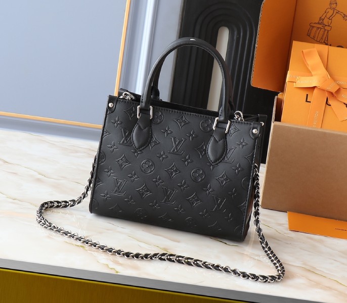 Replica Louis Vuitton Summer 2025 OnTheGo PM In Black - Image 3