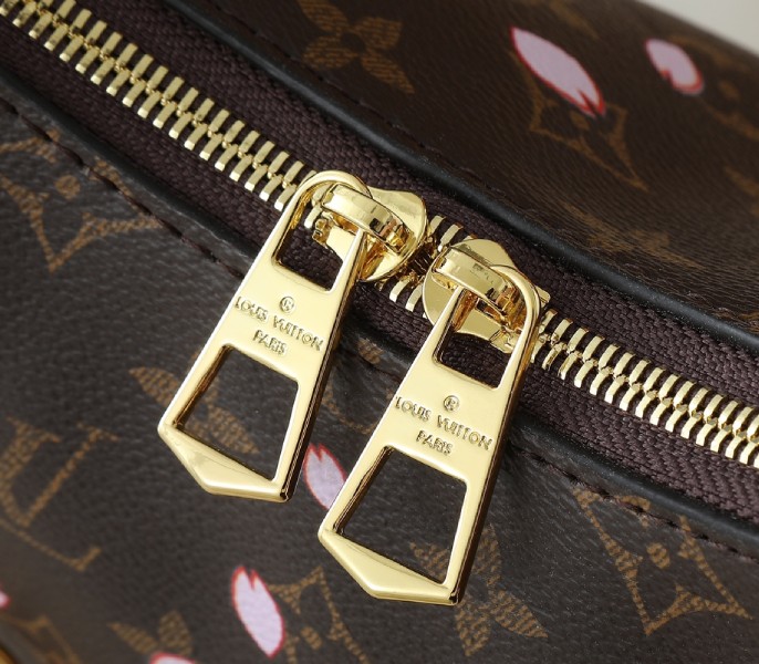 Replica Louis Vuitton X TM Monogram Canvas Boulogne PM With Sakura - Image 7