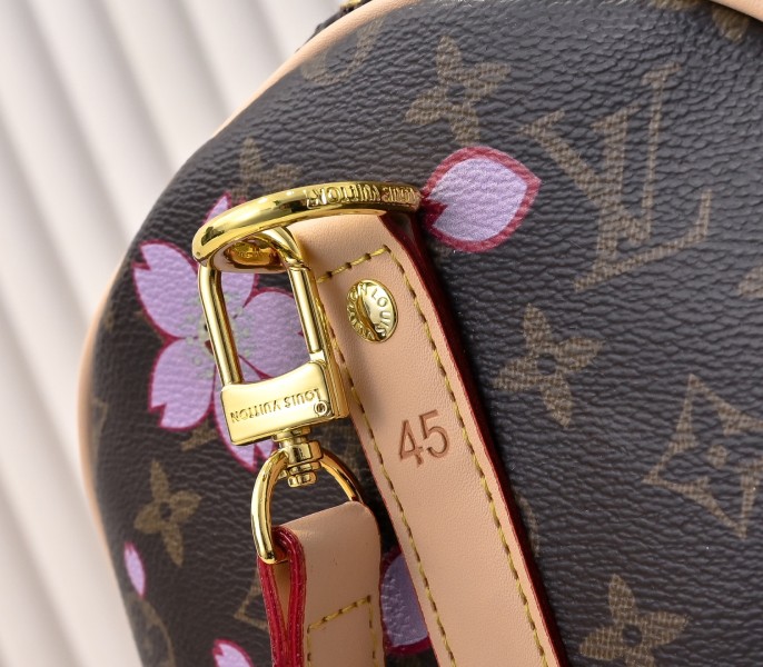 Replica Louis Vuitton X TM Monogram Canvas Keepall 45 With Sakura - Image 8