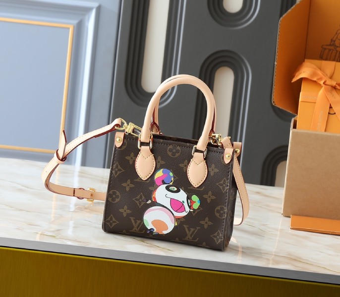 Replica Louis Vuitton X TM Monogram Canvas OnTheGo BB With Bijou Edition