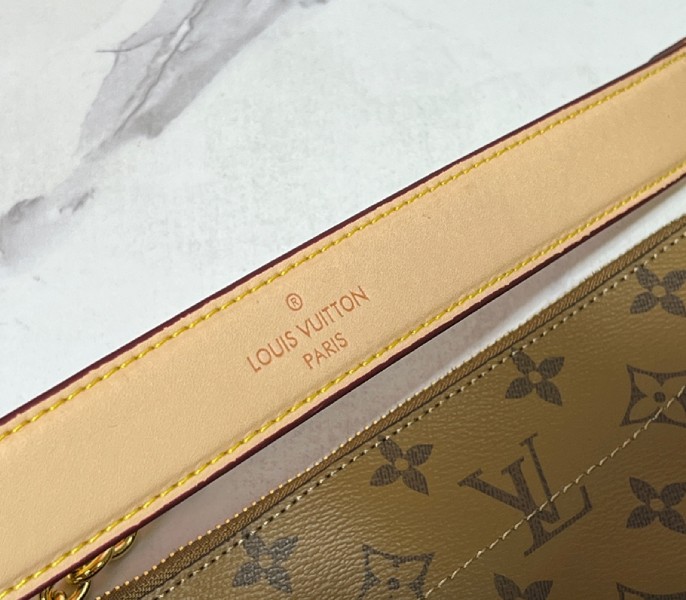 Replica Louis Vuitton Monogram Reverse Canvas Lucky Trunk - Image 9