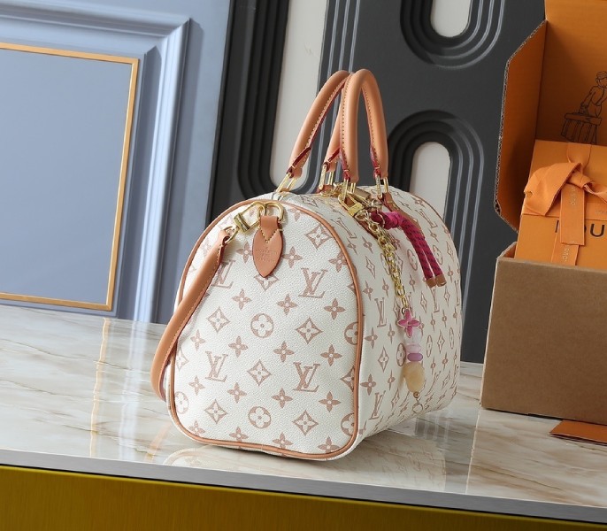 Replica Louis Vuitton Monogram Dune Canvas Speedy Soft 30 Lucky - Image 2