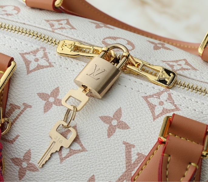 Replica Louis Vuitton Monogram Dune Canvas Speedy Soft 30 Lucky - Image 7