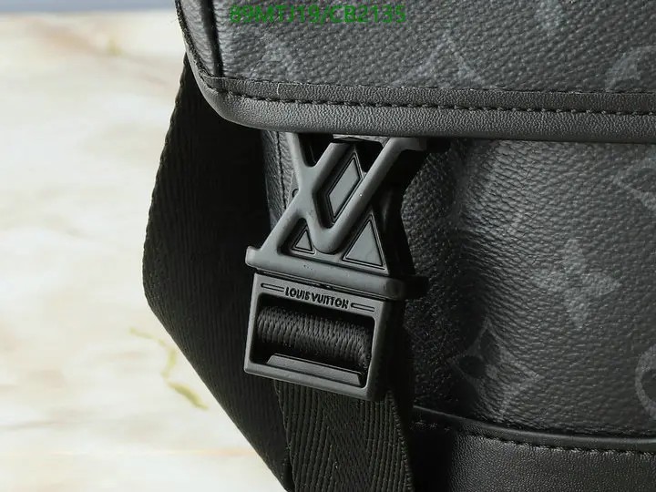 Replica Louis Vuitton Monogram Eclipse Messenger Voyager PM - Image 8