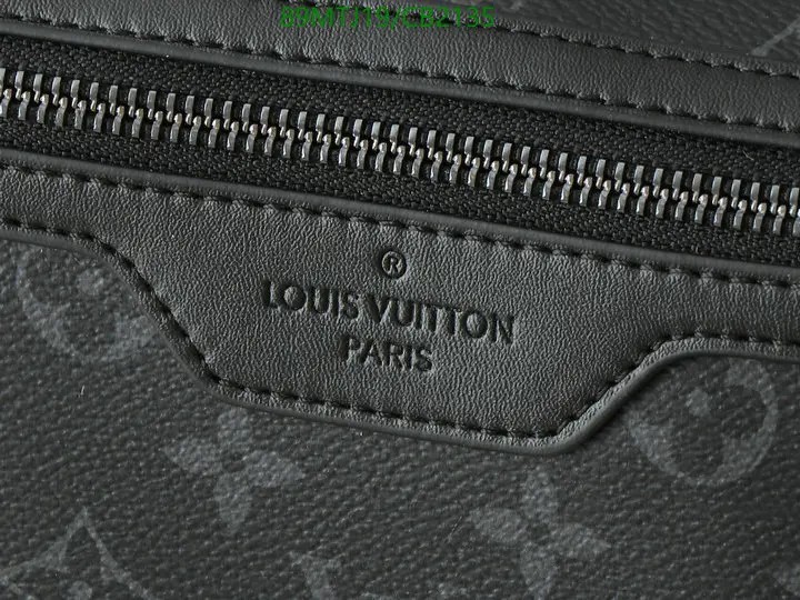 Replica Louis Vuitton Monogram Eclipse Messenger Voyager PM - Image 9