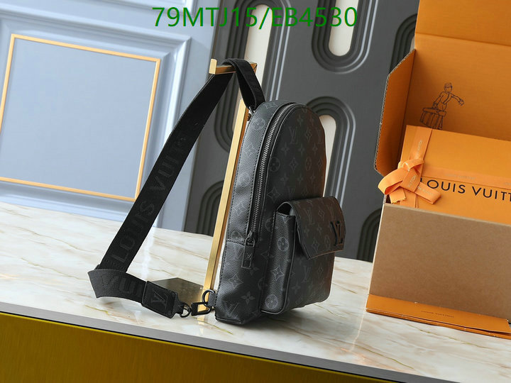 Replica Louis Vuitton Monogram Eclipse Pilot Slingbag - Image 2