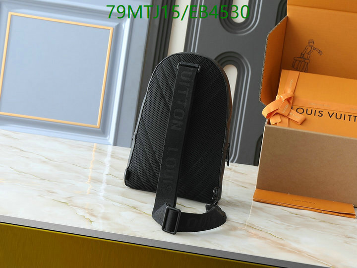 Replica Louis Vuitton Monogram Eclipse Pilot Slingbag - Image 3