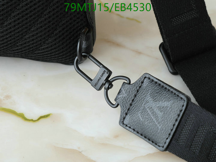 Replica Louis Vuitton Monogram Eclipse Pilot Slingbag - Image 9