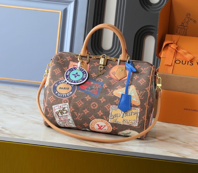 Replica Louis Vuitton Flight Mode Speedy Soft 30