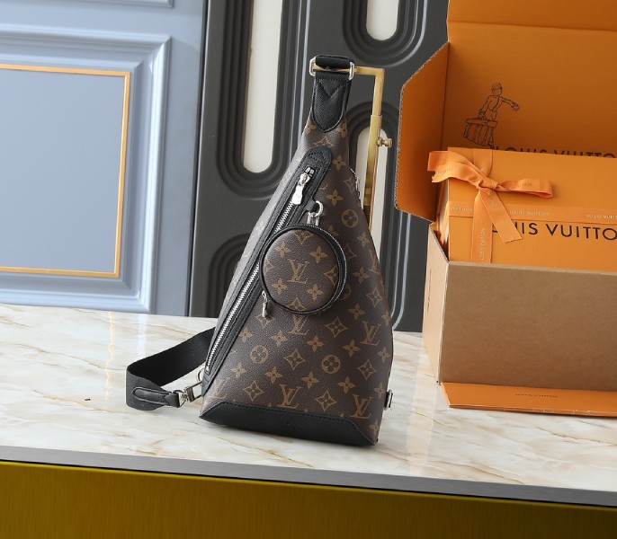 Replica Louis Vuitton Monogram Canvas Duo Slingbag