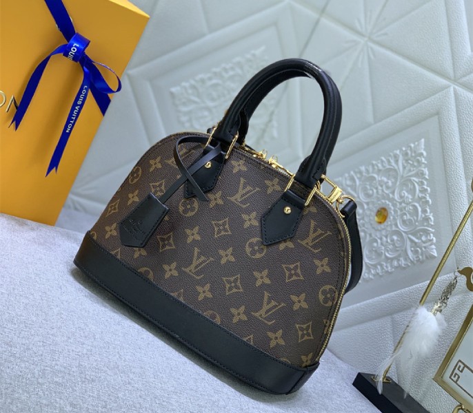 Replica Louis Vuitton Monogram Macassar Alma BB - Image 2
