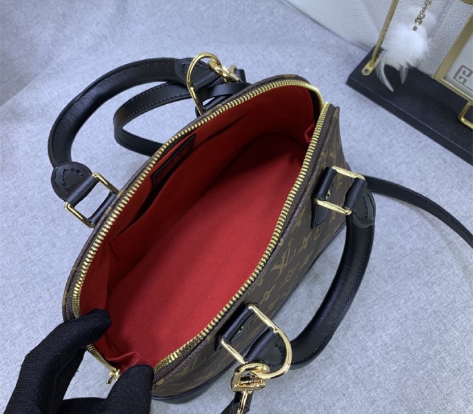 Replica Louis Vuitton Monogram Macassar Alma BB - Image 5