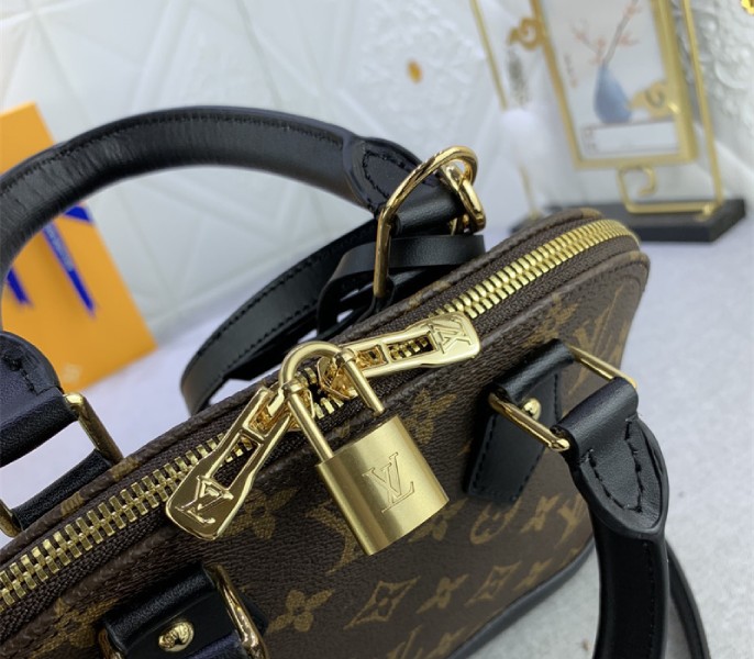 Replica Louis Vuitton Monogram Macassar Alma BB - Image 7