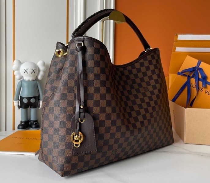 Replica Louis Vuitton LV Damier Ebene Canvas Again - Image 3